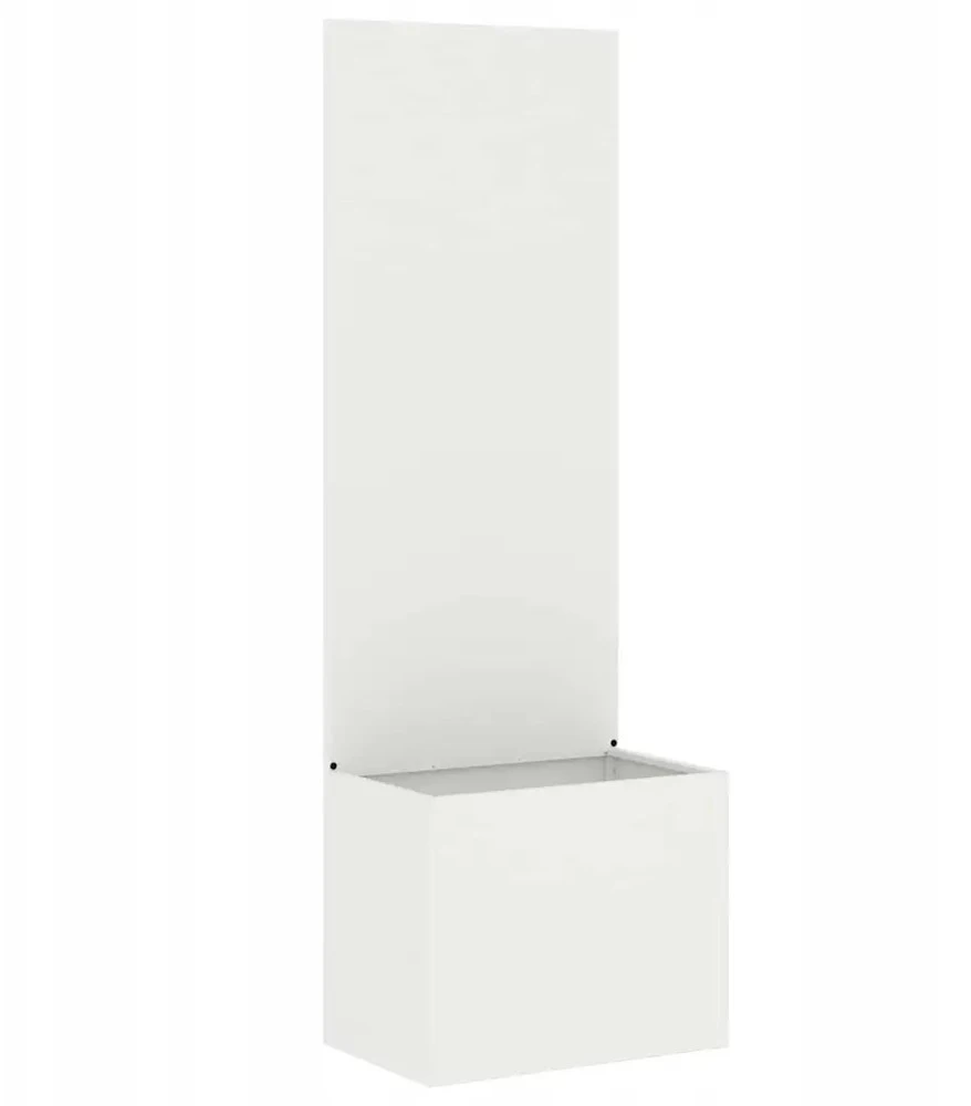 Sodo privatumo ekranas „Fretwork“ Balta 50 x 32 x 150 cm