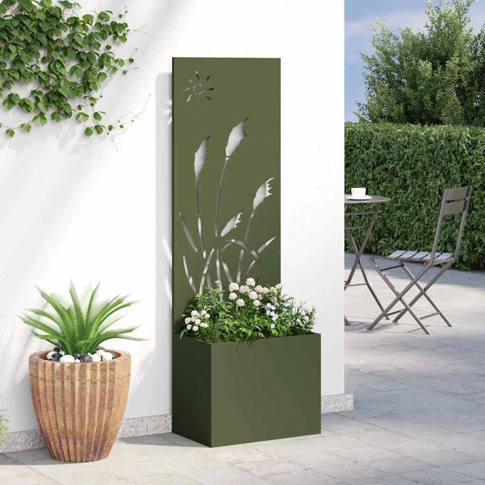 Sodo privatumo ekranas Alyvuogių žalia 50 x 32 x 150 cm