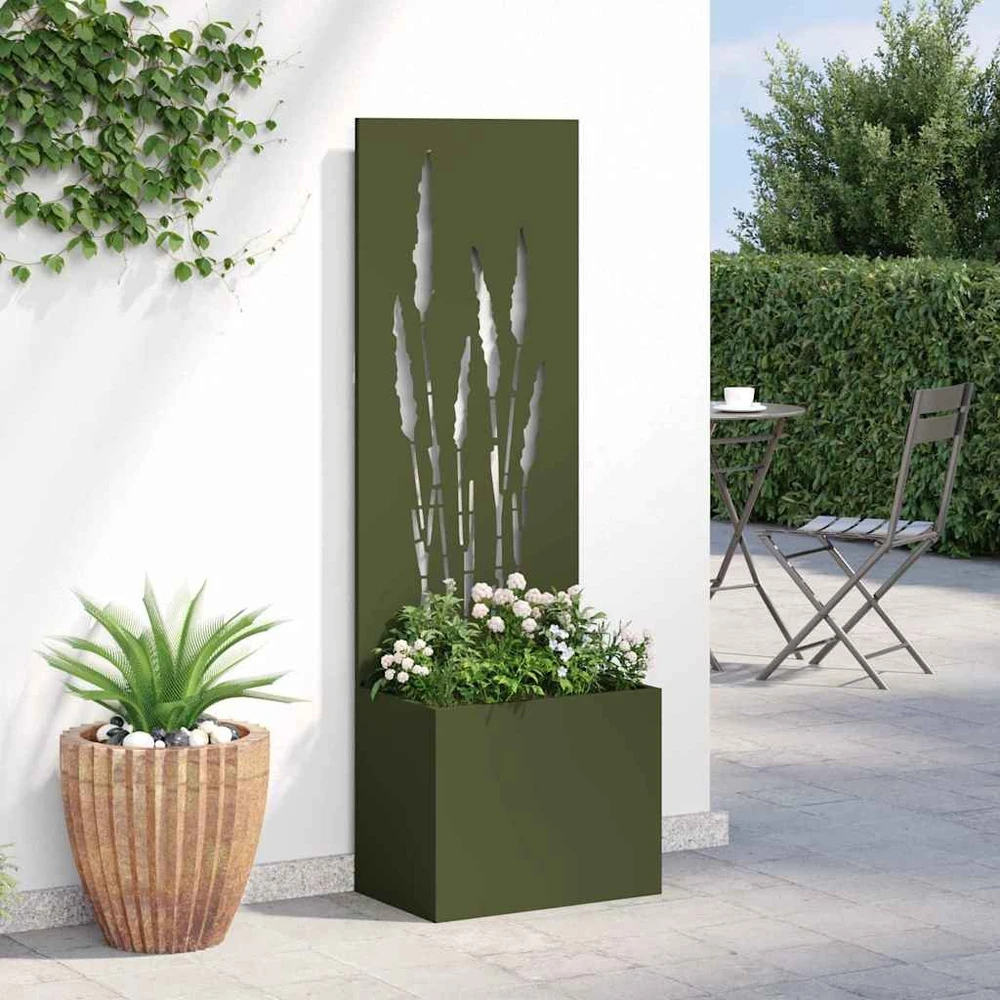 Sodo privatumo ekranas Alyvuogių žalia 50 x 32 x 150 cm