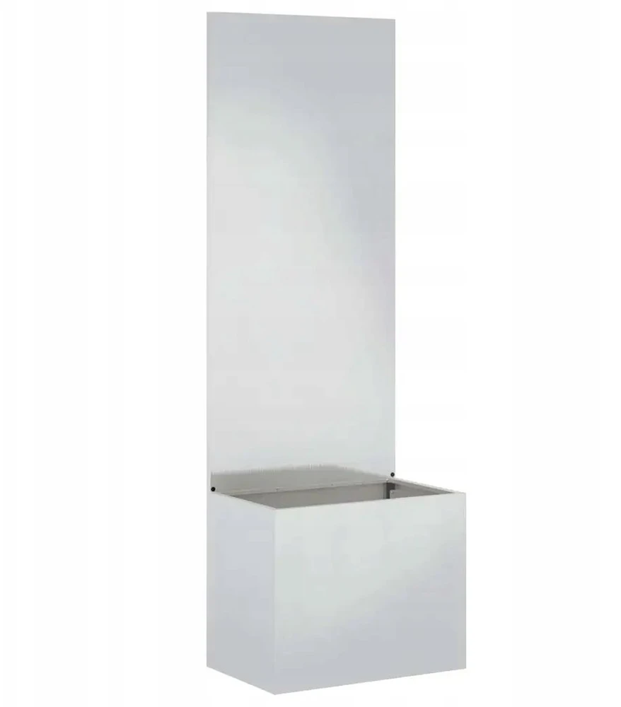 Sodo privatumo ekranas „Fretwork“ Sidabrinė 50 x 32 x 150 cm