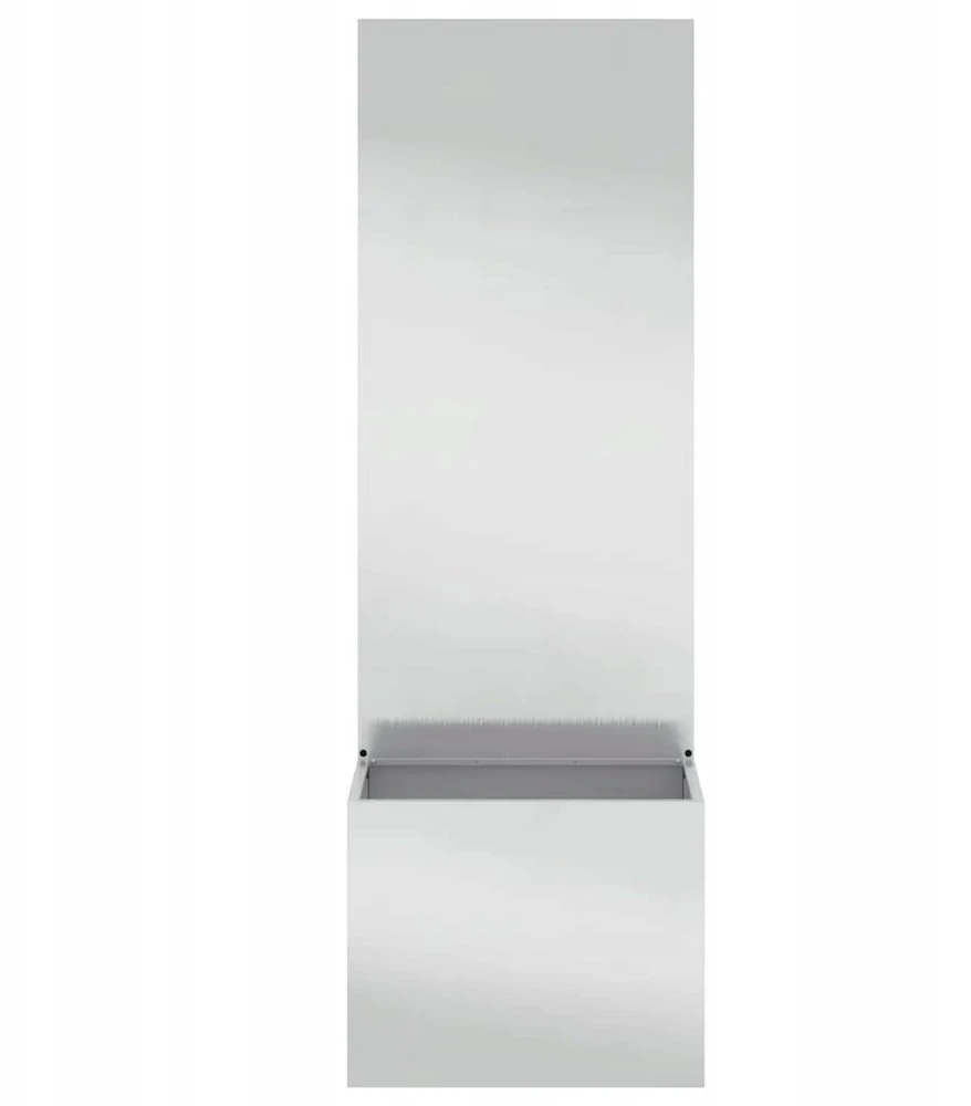 Sodo privatumo ekranas „Fretwork“ Sidabrinė 50 x 32 x 150 cm