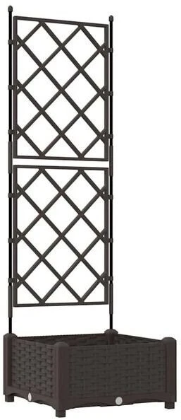 Sodo vazonas 5 vnt. Pilka 120 x 120 x 143 cm PP