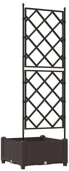 Sodo vazonas 3 vnt. Pilka 120 x 40 x 143 cm PP