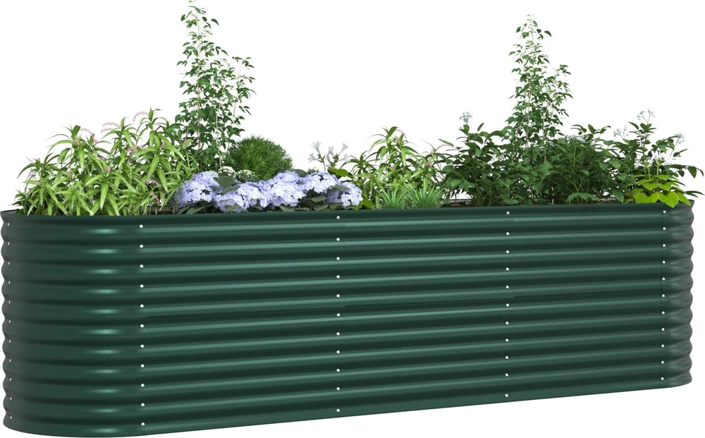 Pakelta lova Žalia 320 x 80 x 81 cm Plienas