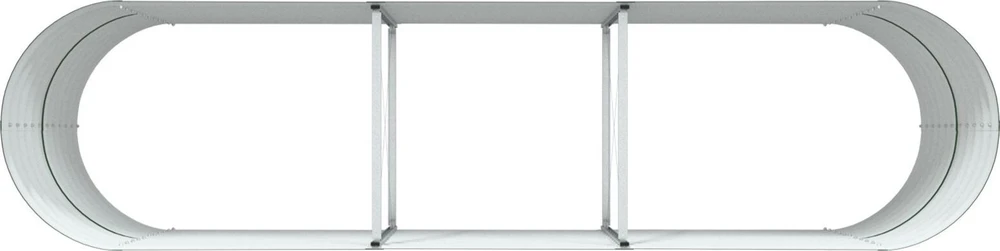 Pakelta lova Žalia 320 x 80 x 81 cm Plienas