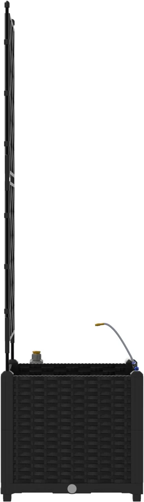 Sodo vazonas Juoda 40 x 40 x 142 cm PP
