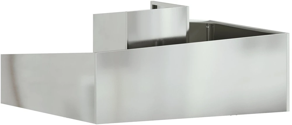 Sodo vazonas Sidabrinė 100 x 100 x 50 cm Galvanizuotas plienas