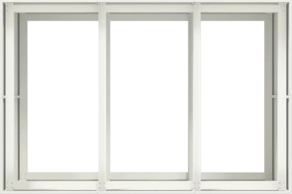Lovelis, baltos spalvos, 120x80x80cm, plienas