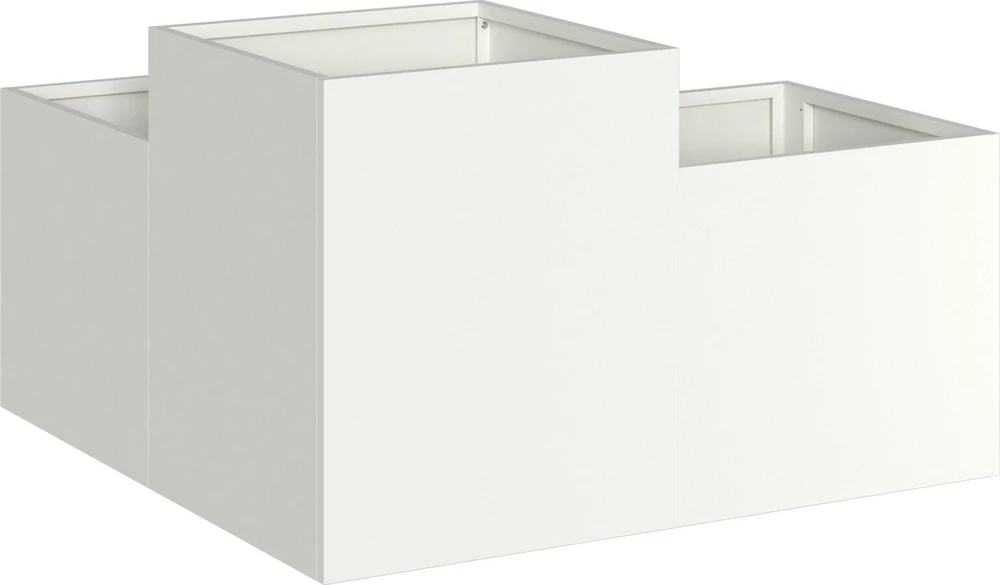 Sodo vazonas Balta 100 x 100 x 48 cm Plienas