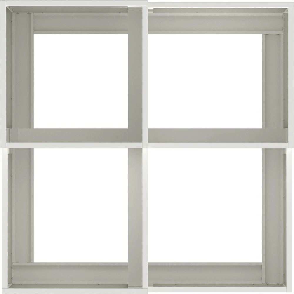Sodo vazonas Balta 100 x 100 x 48 cm Plienas