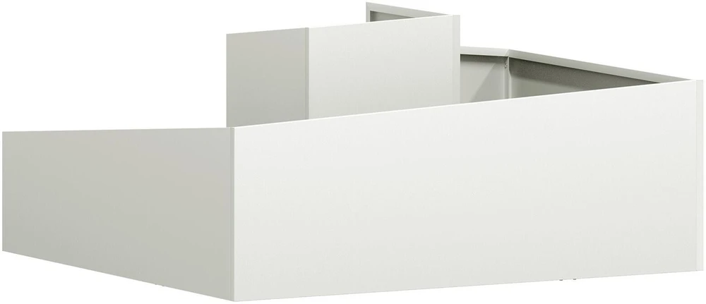 Sodo vazonas Balta 100 x 100 x 50 cm Šaltai valcuotas plienas
