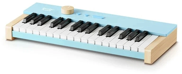 Donner Eastar Kido V-10 Light Mėlyna – skaitmeninis pianinas vaikams, 32 klavišai