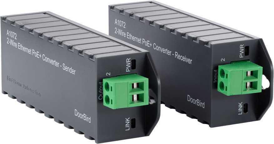 DoorBird DoorBird A1072 PoE Konverter 2-Draht Ethernet