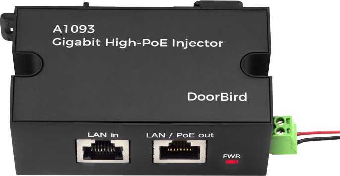 DoorBird DoorBird A1093 Gigabit High PoE Injektor