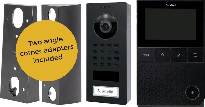 DoorBird DoorBird D11 BusinessSet Nerūdijantis plienas V2A Viršutinis montavimas įsk. Vidaus įrenginį