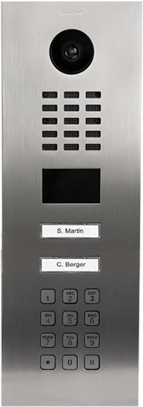 DoorBird D2102KV IP Video stacja wideo V2A nerūdijantis plienas