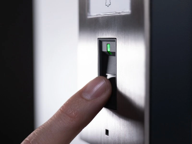 DoorBird DoorBird D1101FV IP Video Türstation Fingerprint 50, Edels.V2A
