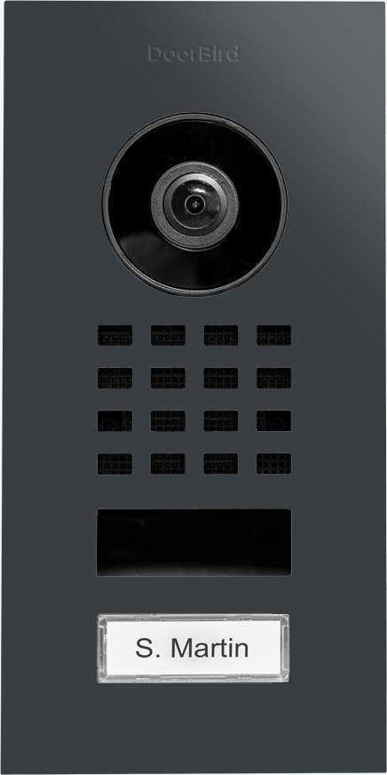 DoorBird DoorBird D1101V IP Video Türstation Unterputz RAL 7016