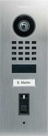 DoorBird IP vaizdo stebėjimo stotis D1101FV pirštų atspaudų skaitytuvas V2A
