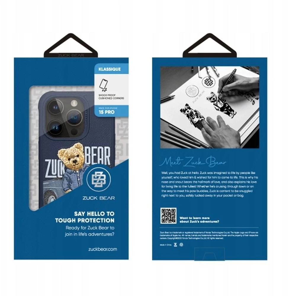 Dėklas ZUCK BEAR SAN FRANCISCO FORTUNE IPHONE 16 bay area grotuvui