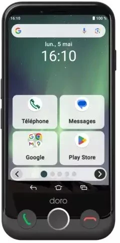 Mobilusis telefonas Doro Doro Aurora A10 Plus bone 4,5'' 64GB