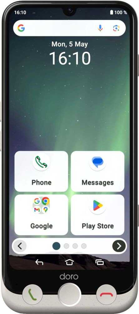 Išmanusis telefonas Doro Aurora A30 Grafitowy (380546)