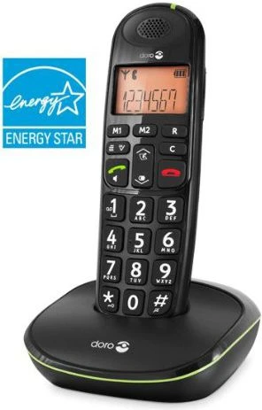Doro Juodas fiksuotojo ryšio telefonas