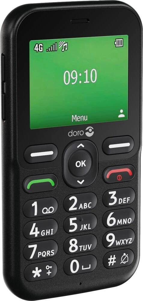 Išmanusis telefonas Doro Leva E10 LTE (Juodas)