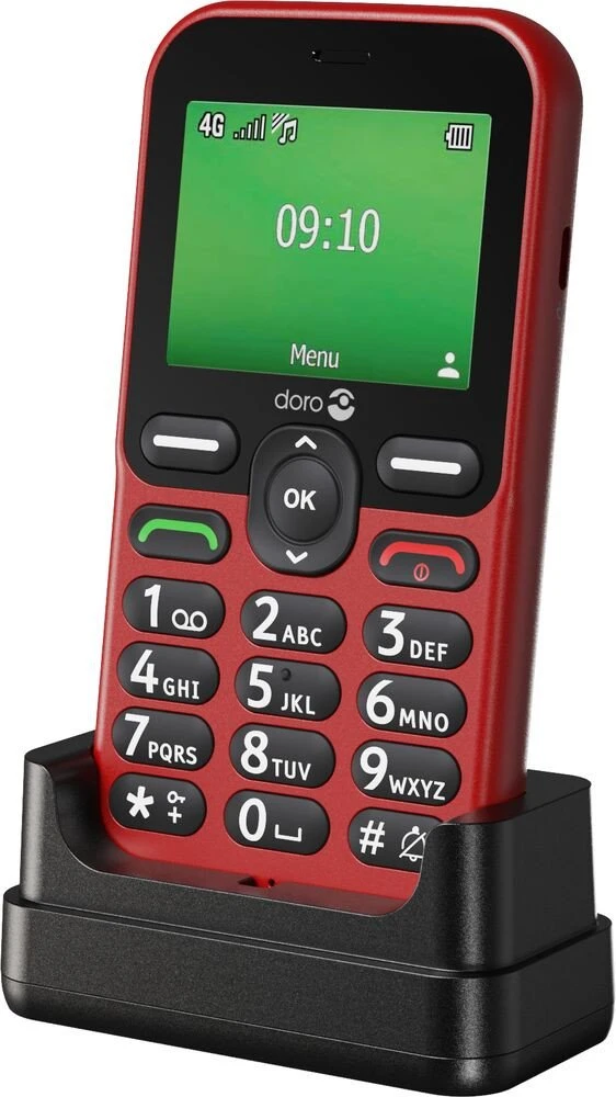 Išmanusis telefonas Doro Leva E10 LTE (Raudona)