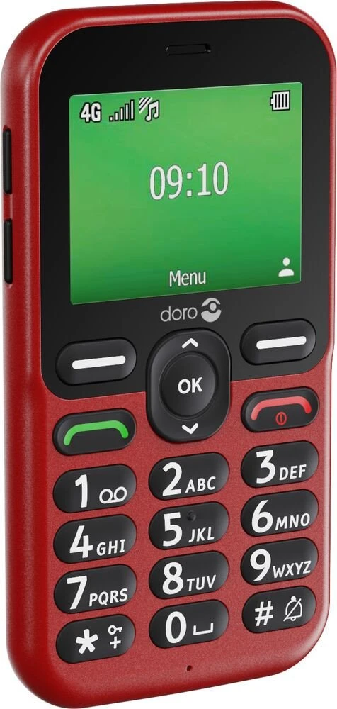 Išmanusis telefonas Doro Leva E10 LTE (Raudona)