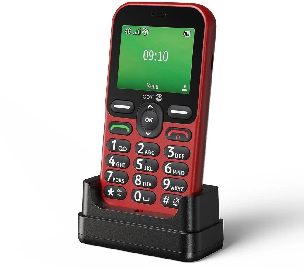 Išmanusis telefonas Doro Leva E10 LTE (Raudona)