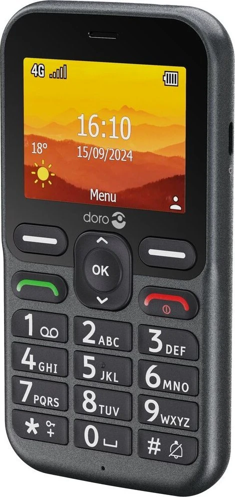 Išmanusis telefonas Doro Leva L10 Graphite
