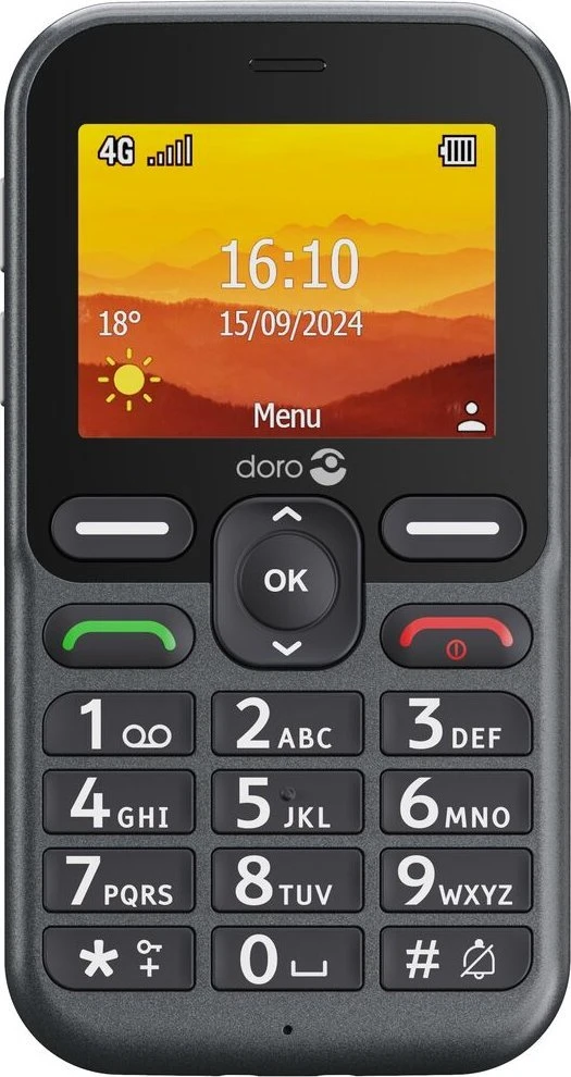 Išmanusis telefonas Doro Leva L10 Graphite