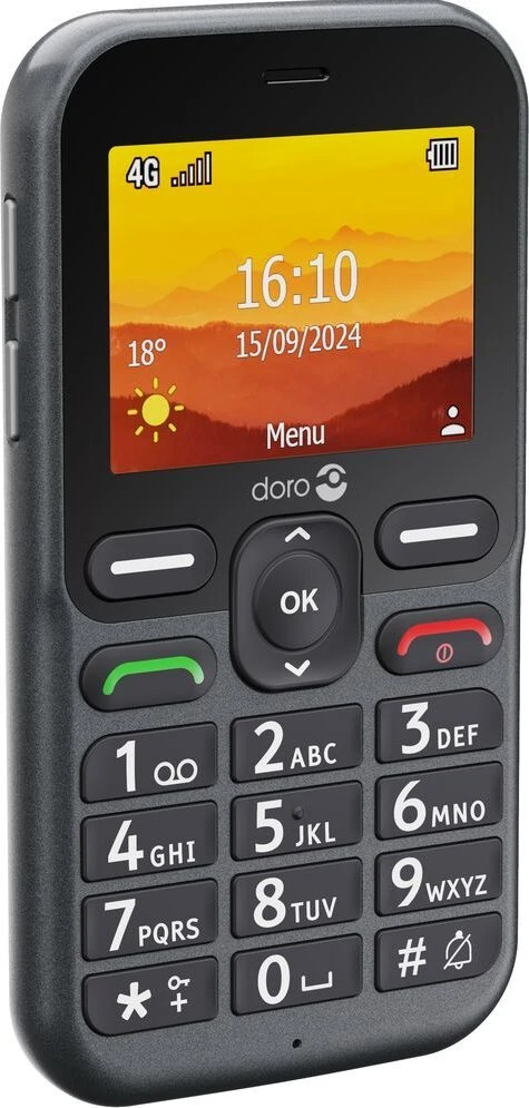 Išmanusis telefonas Doro Leva L10 Graphite