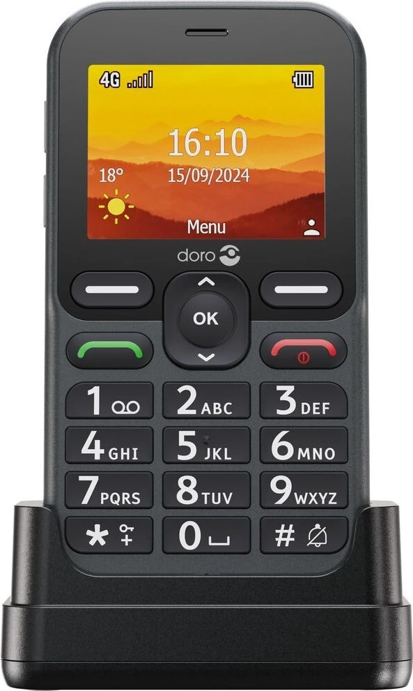 Išmanusis telefonas Doro Leva L10 Graphite