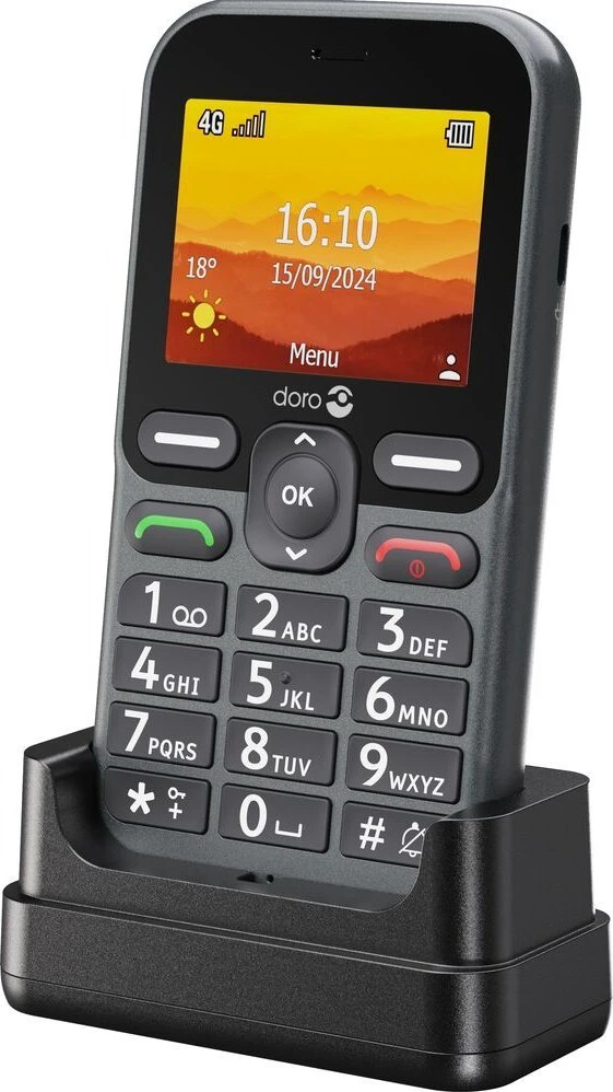 Išmanusis telefonas Doro Leva L10 Graphite