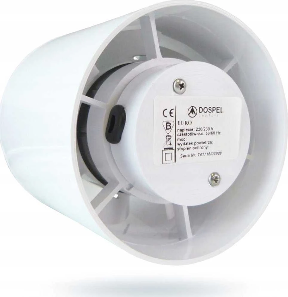 Dospel Dospel Euro 1 100 mm kanalinis ventiliatorius 007-0051