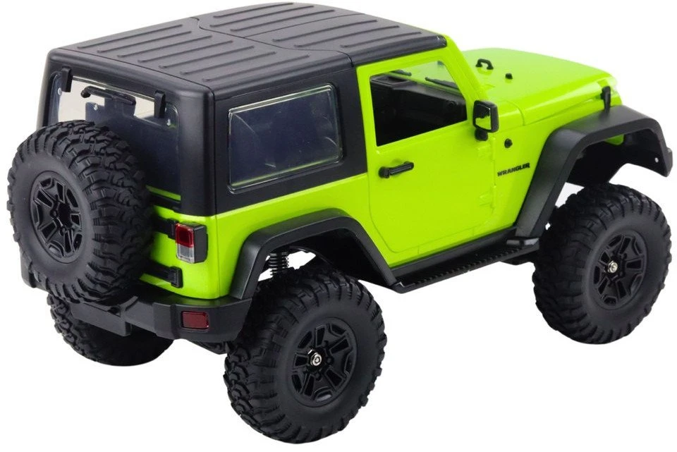 Double E Nuotoliniu būdu valdomas visureigis Jeep Wrangler Rock Crawler 1:14