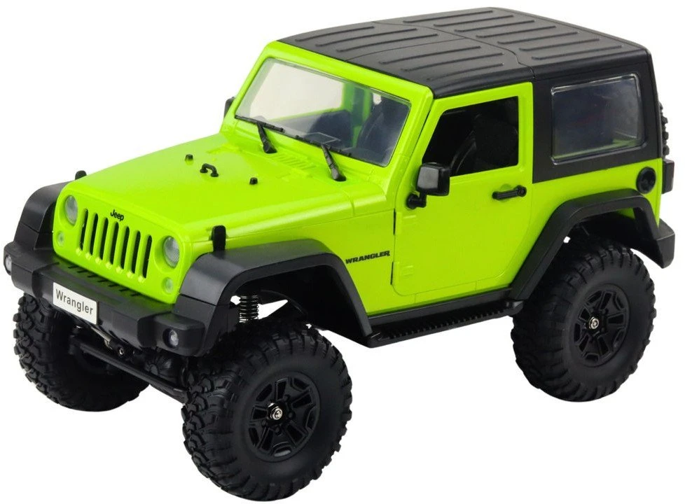 Double E Nuotoliniu būdu valdomas visureigis Jeep Wrangler Rock Crawler 1:14