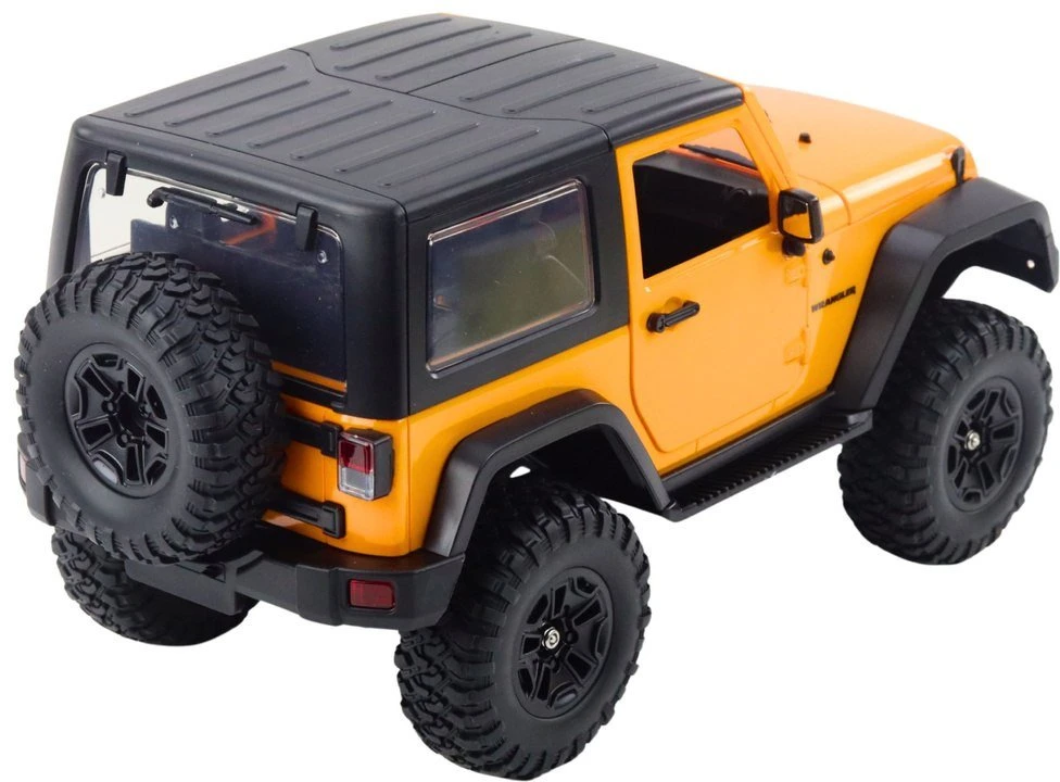 Double E Nuotoliniu būdu valdomas visureigis Jeep Wrangler Rock Crawler 1:14