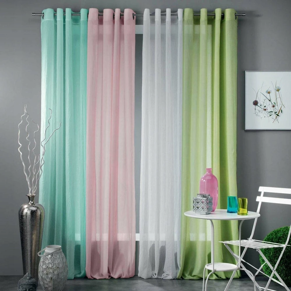 Douceur d`Interieur Firana gotowa MITSY, 140 x 240 cm, žalia