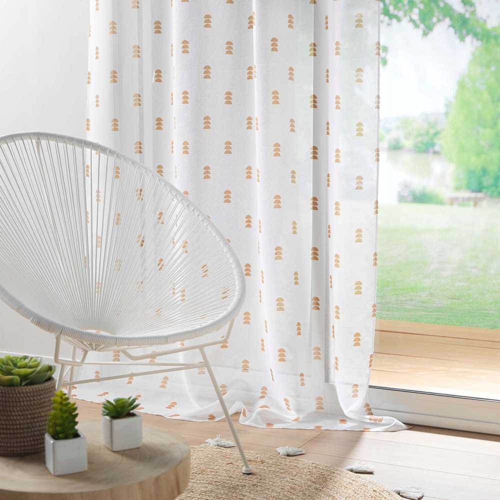 Douceur Dinterieur Vaikų kambario interjero dizaino užuolaida GEOKID, geometrinis raštas, 140 x 240 cm