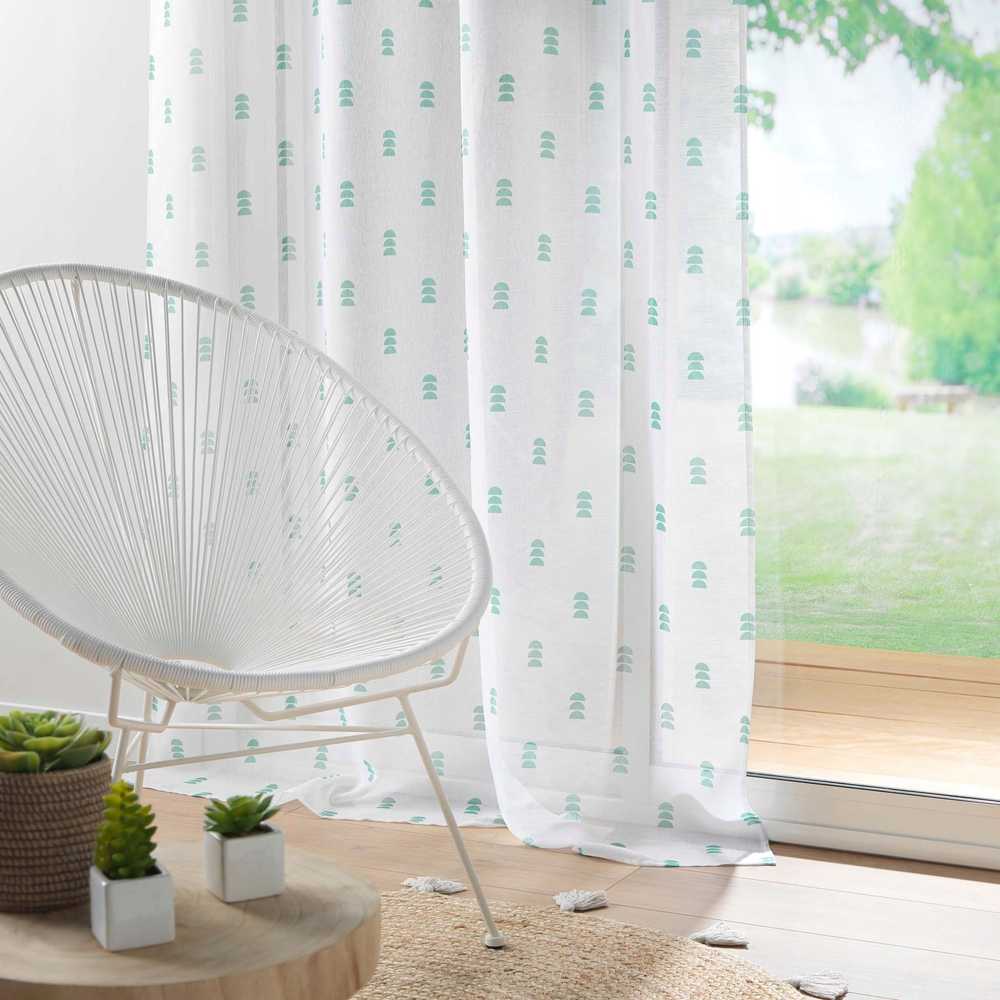 Douceur Dinterieur Vaikų kambario interjero dizaino užuolaida GEOKID, geometrinis raštas, 140 x 240 cm