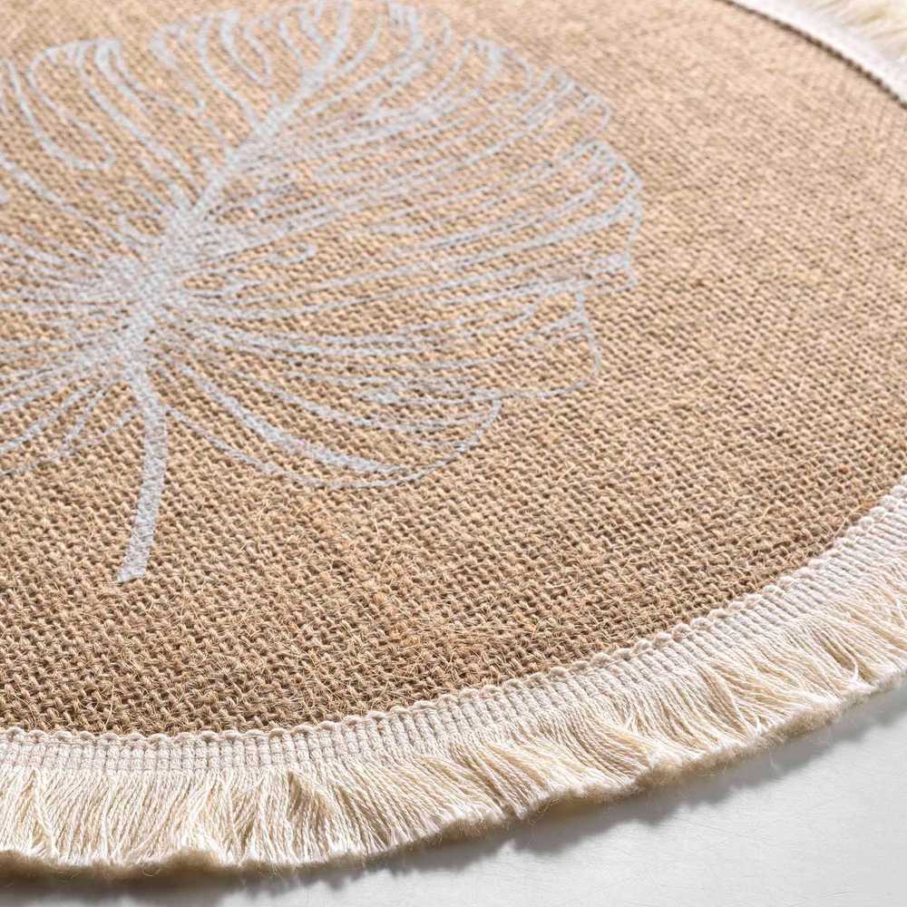 Douceur Dinterieur Interjero dizainas Džiuto padėkliukas MOGADOR, Ø 38 cm