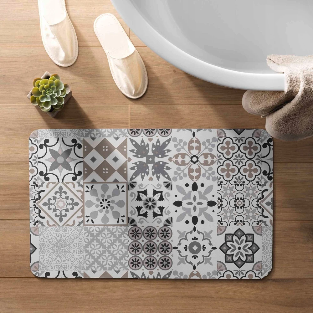 Douceur Dinterieur Interjero dizainas Neslystantis kilimėlis 50x80cm pilkas