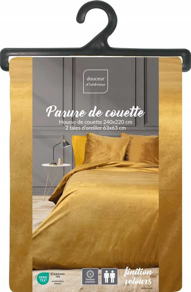 Douceur Dinterieur Interjero dizainas Satino patalynės komplektas VELINA, 240 x 220 cm