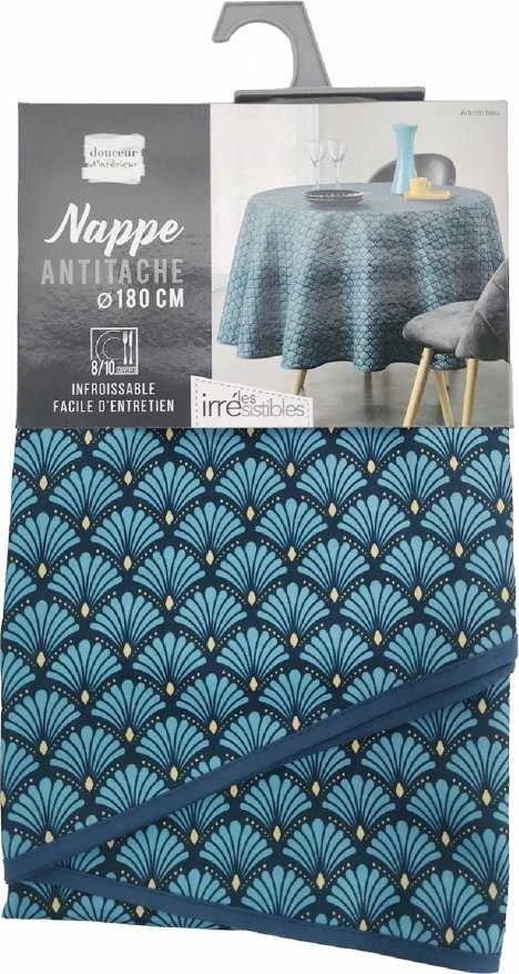 Douceur Dinterieur Interjero dizainas Staltiesė apvaliam stalui ALIANOR pagaminta iš poliesterio, Ø 180 cm