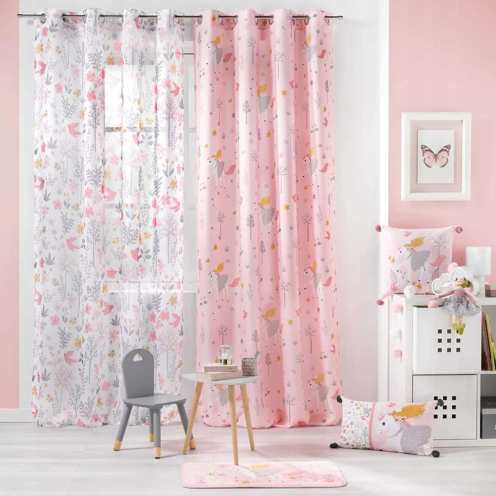 Douceur Dinterieur Interjero dizainas Vaikiškas kilimėlis WOODEN FEARY, 45 x 75 cm