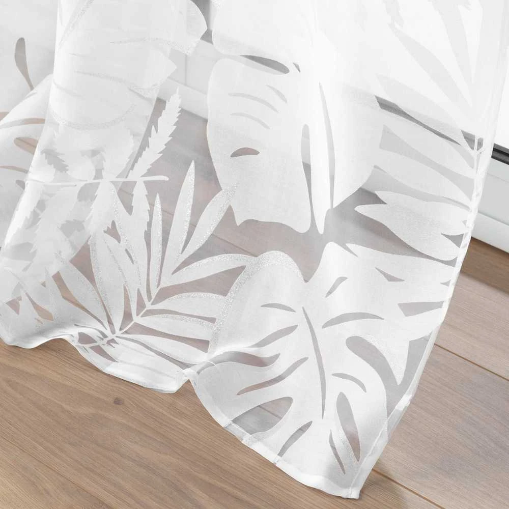 Douceur Dinterieur Interjero dizaino Užuolaida su augalo raštu MAGNOLIA, 140 x 240 cm