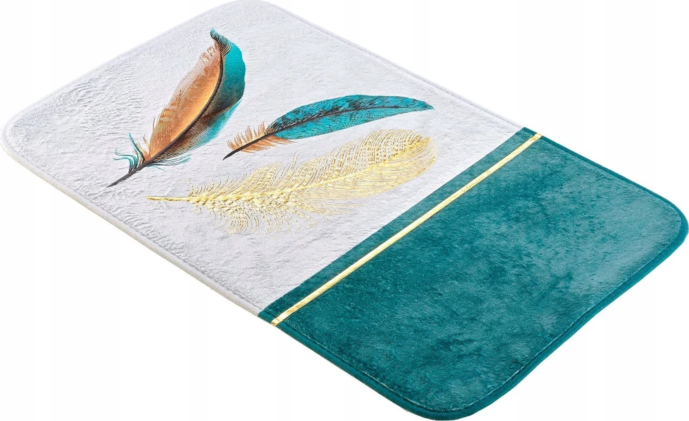Douceur Dinterieur Interjero dizaino vonios kilimėlis 45x75 cm baltas